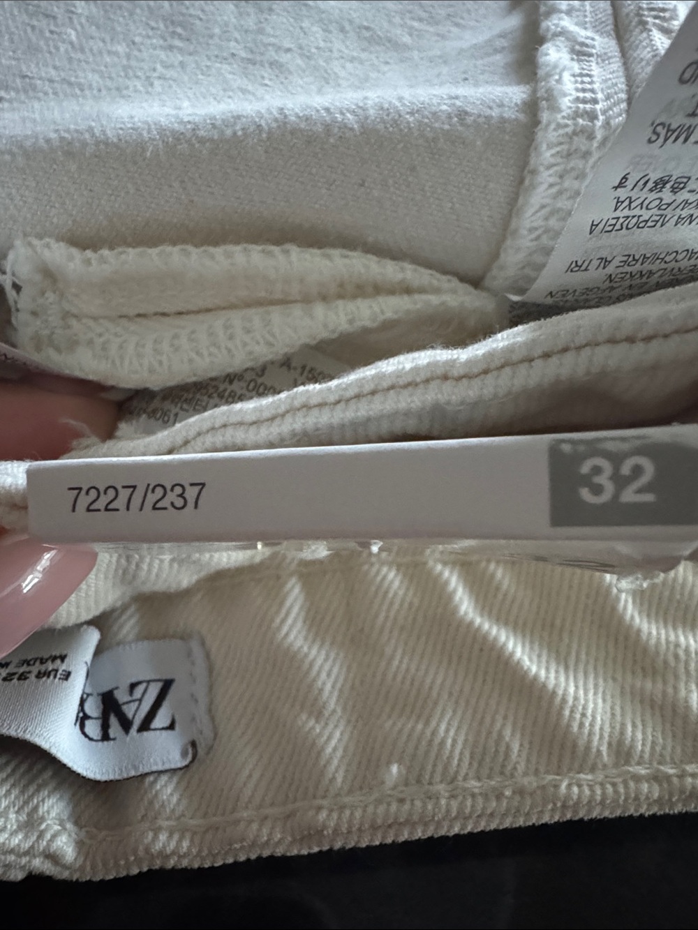 Zara High Rise Straight Leg Jeans - Picture 7 of 8